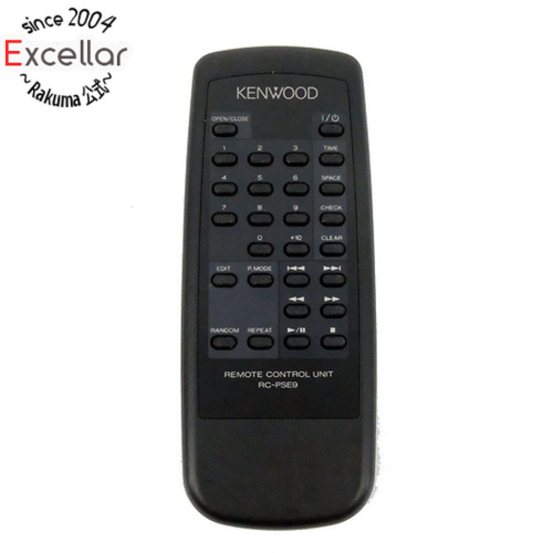KENWOOD(ケンウッド)のKENWOOD オーディオ用リモコン RC-PSE9 スマホ/家電/カメラのオーディオ機器(その他)の商品写真