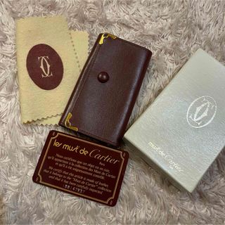 Cartier - カルティエ Cartier マストライン 6連キーケース Cartier - カルティエ Cartier マストライン 6連キーケース