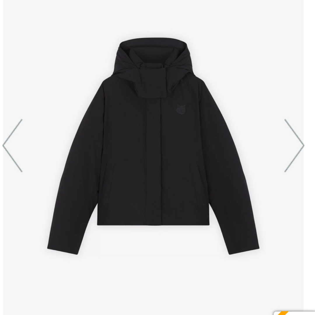 MAISON KITSUNE' - 【正規品.新品未使用】MAISON KITSUNÉ ブラック ダウンジャケット