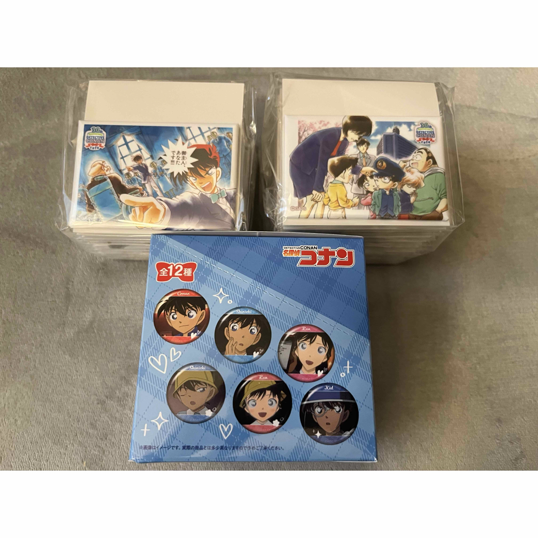 名探偵コナン 連載30周年記念カフェ 缶バッジA・B キャラバッジ 名探偵コナン 連載30周年記念カフェ 缶バッジA・B キャラバッジ