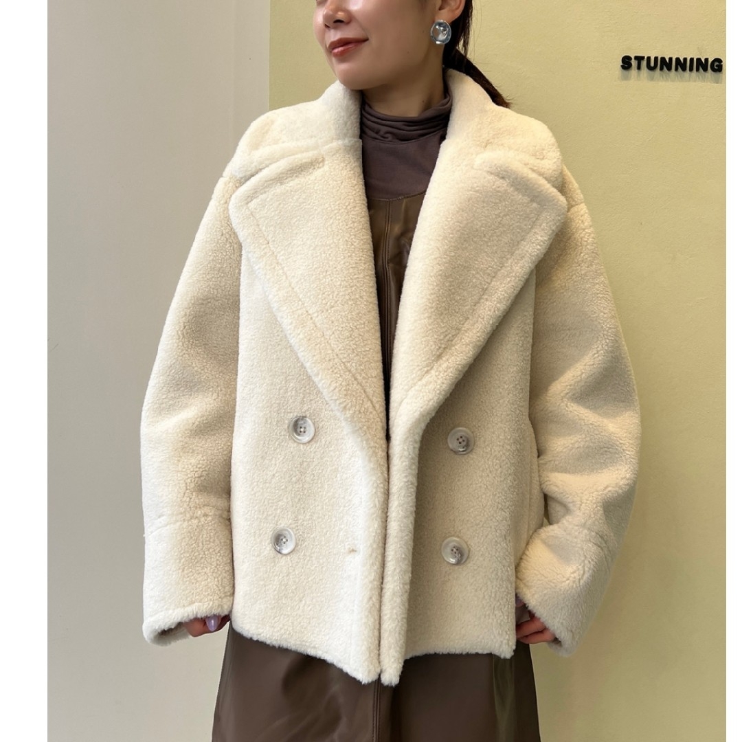STUNNING LURE - STUNNING LUREボアコートの通販 by lespetit's STUNNING LURE - STUNNING LUREボアコートの通販 by lespetit's
