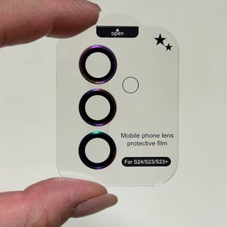 Galaxy S24 Ultra 用 カメラフィルム カメラレンズ 保護カバー(Androidケース)