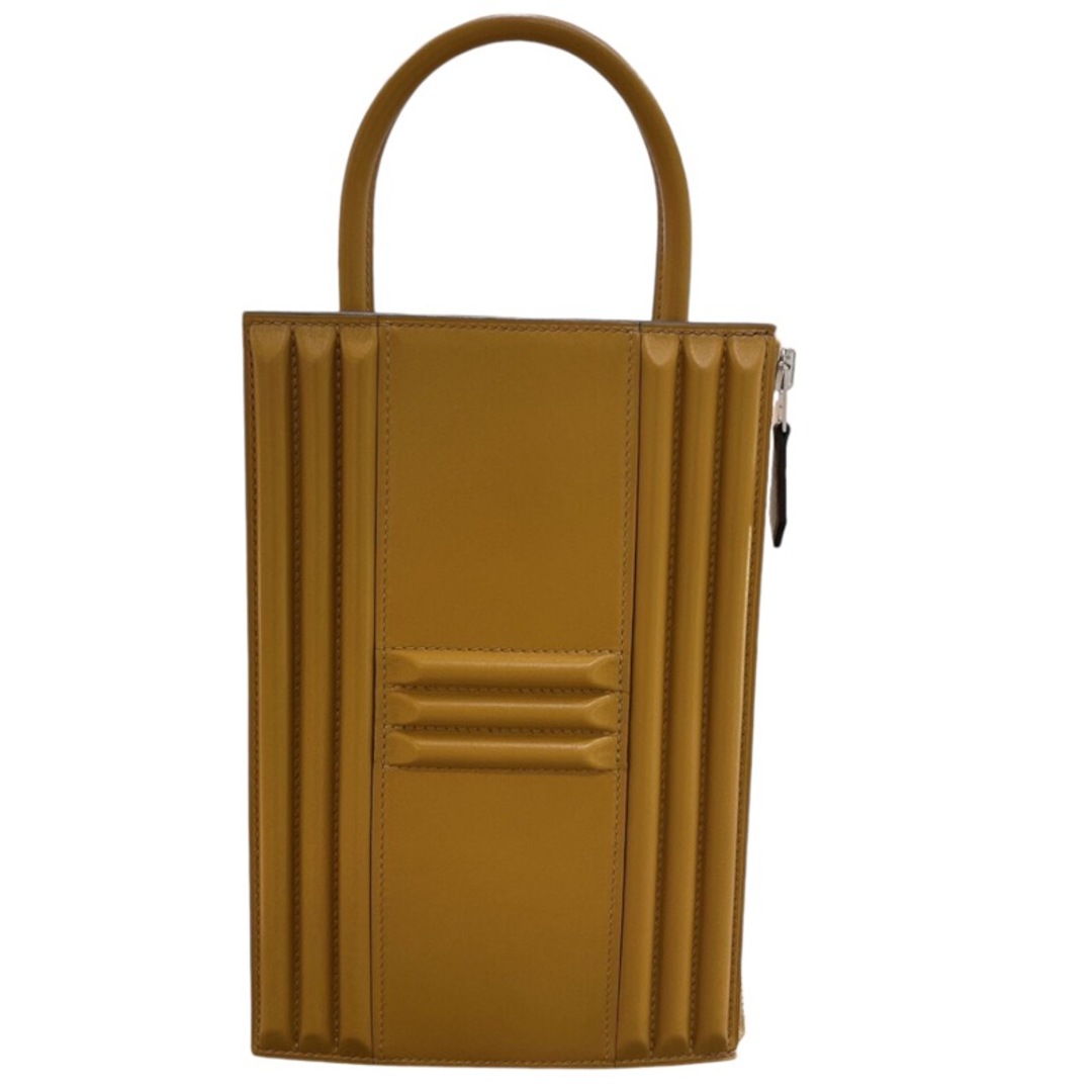 HERMES - 　エルメス HERMES カデナバッグ B刻印 ビスキュイ・シルバー金具 タデラクト レディース ハンドバッグ