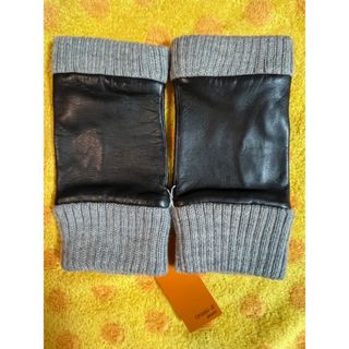 ornato di guanti 羊皮革手袋ネイビー20Sテーブルカットタイプ (手袋)