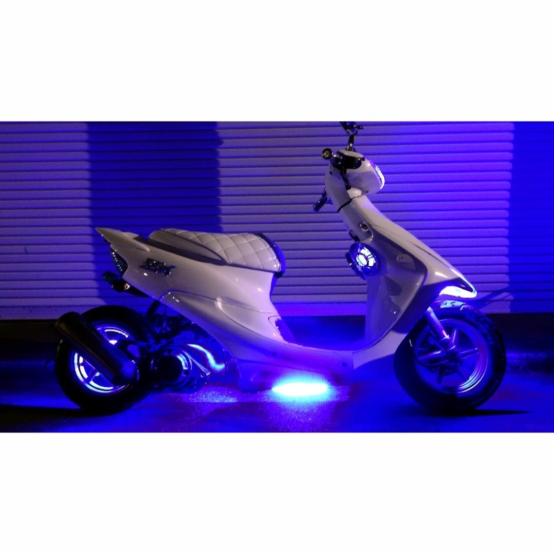 ライブDio ZX ロンホイカスタム・フルブルーLED・2 ライブDio ZX ロンホイカスタム・フルブルーLED・2