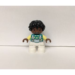 レゴデュプロ(レゴ デュプロ)のレゴ デュプロ 子供 コドモ フィグ 子ども 人間 星柄の服 男の子 １個(積み木/ブロック)