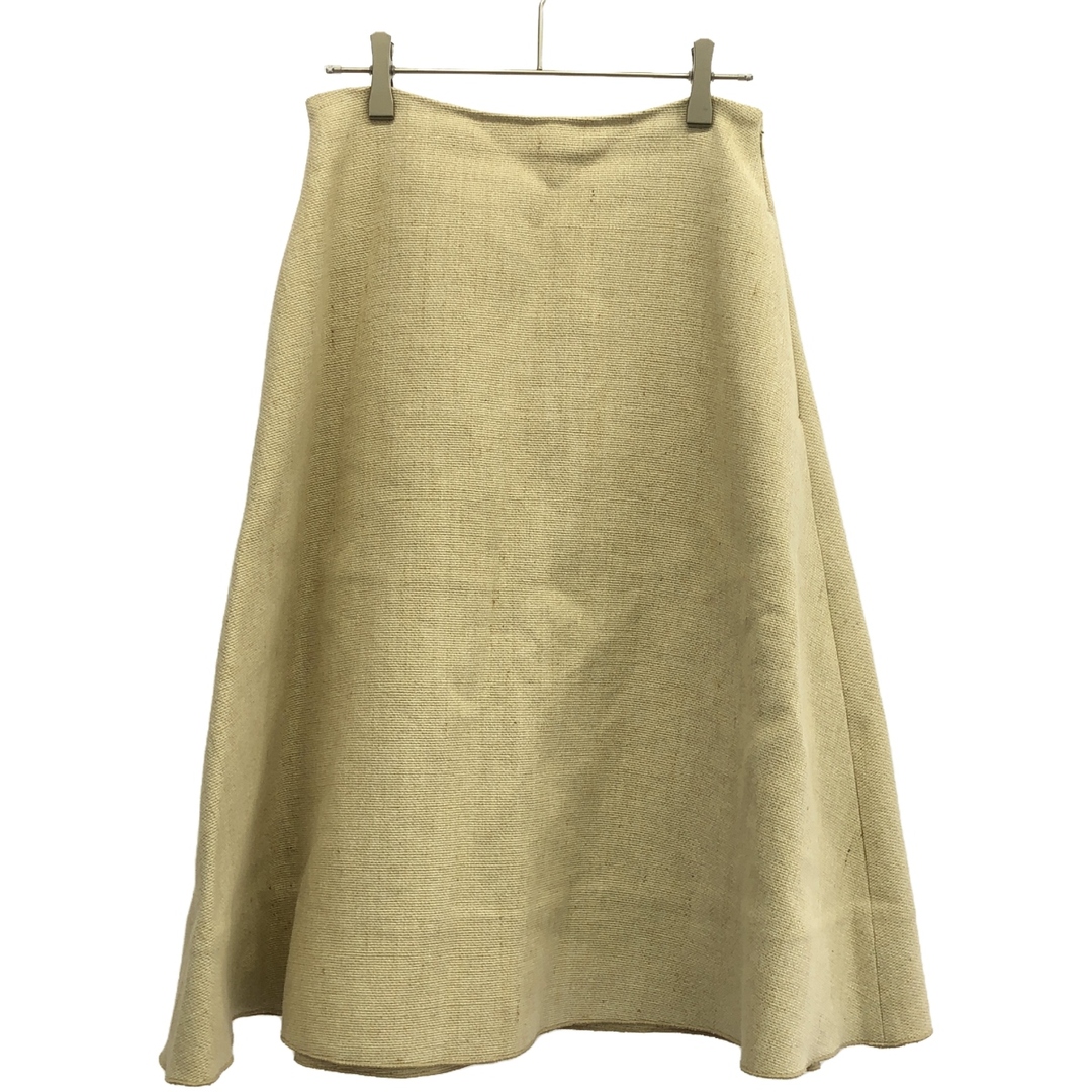 MADISONBLUE - MADISON BLUE マディソンブルー 17SS JUTE FLARE SKIRT ジュートフレアスカート MB171-6015 ベージュ系 S