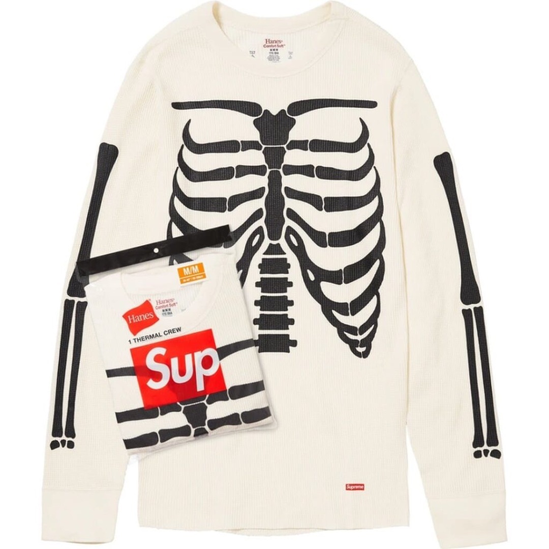 Supreme Hanes Bones Thermal Crew (1 Pack) Blue メンズ - FW23