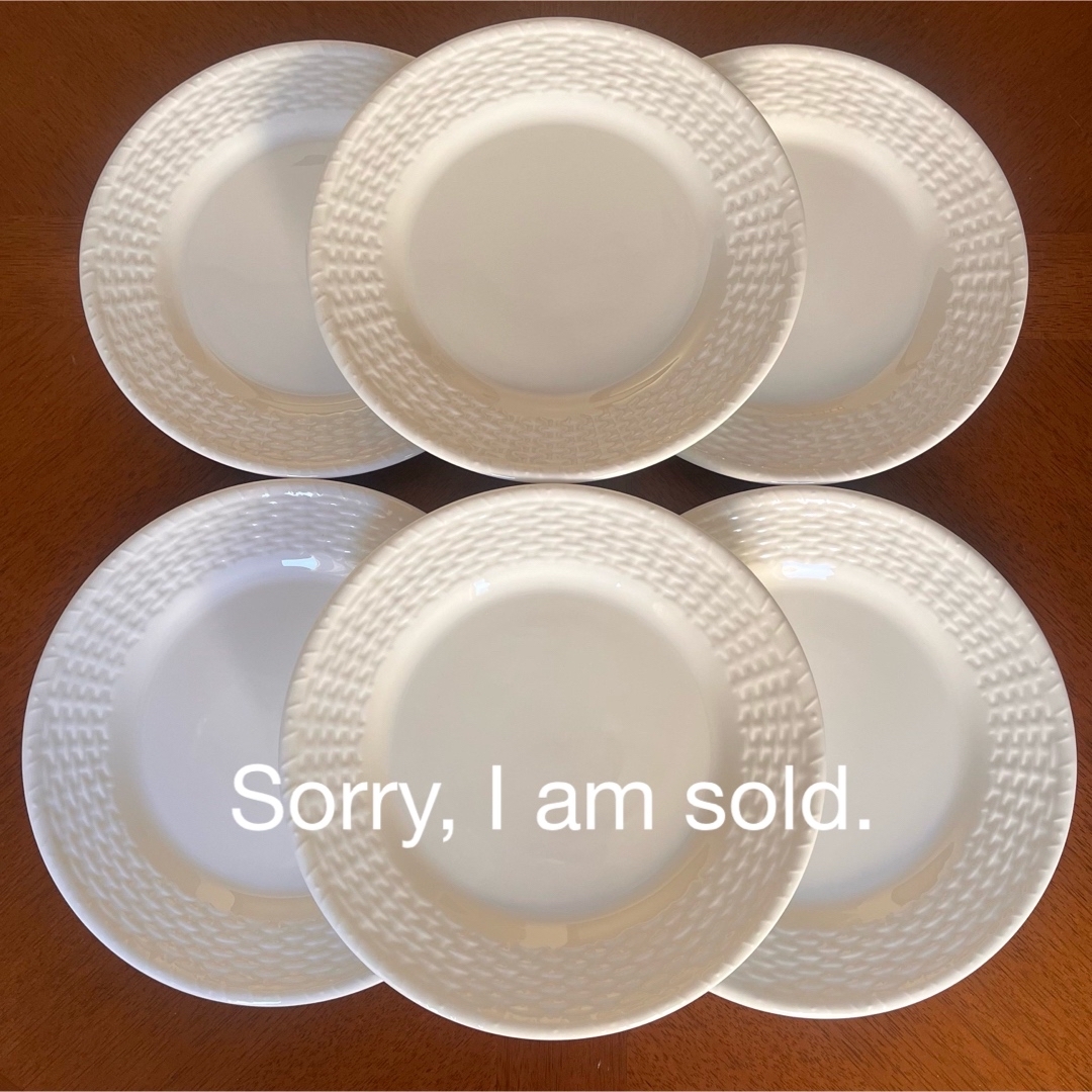 WEDGWOOD - 【黒壺美品】☆ナンタケット☆デザート皿 6枚の通販 WEDGWOOD - 【黒壺美品】☆ナンタケット☆デザート皿 6枚の通販