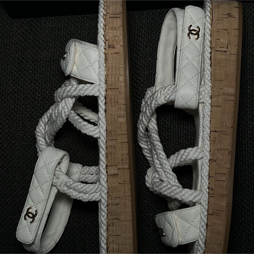 CHANEL - 【新品未使用】CHANEL シャネル サンダル ココマーク CHANEL - 【新品未使用】CHANEL シャネル サンダル ココマーク