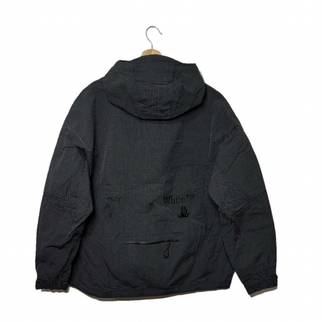 NIKE - 新品 ナイキ x オフホワイト メンズ アノラック ブラック NIKE - 新品 ナイキ x オフホワイト メンズ アノラック ブラック