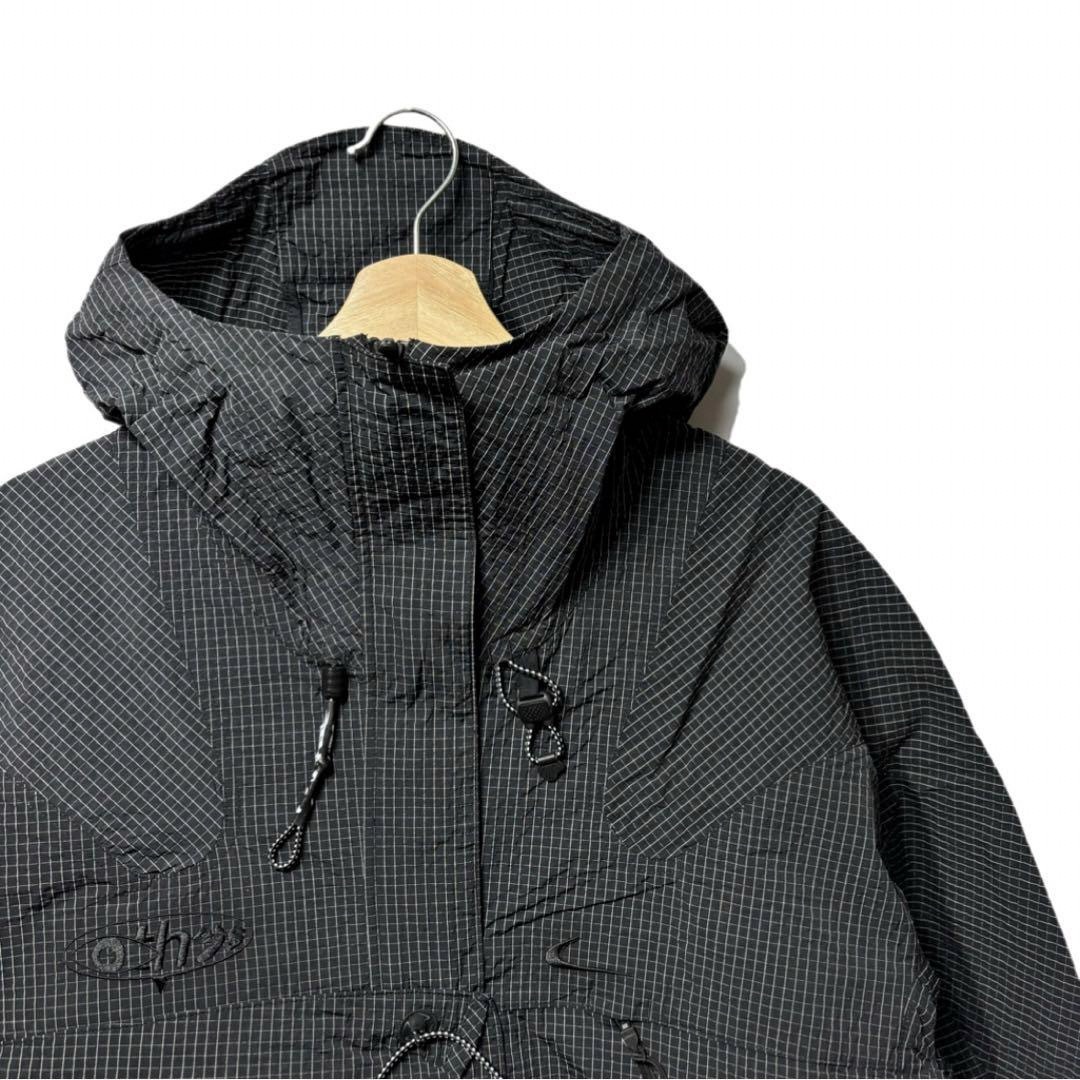 NIKE - 新品 ナイキ x オフホワイト メンズ アノラック ブラック NIKE - 新品 ナイキ x オフホワイト メンズ アノラック ブラック