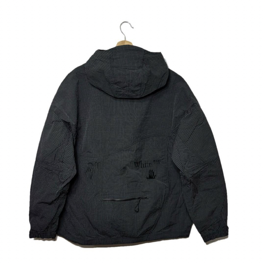 NIKE - 新品 ナイキ x オフホワイト メンズ アノラック ブラック NIKE - 新品 ナイキ x オフホワイト メンズ アノラック ブラック