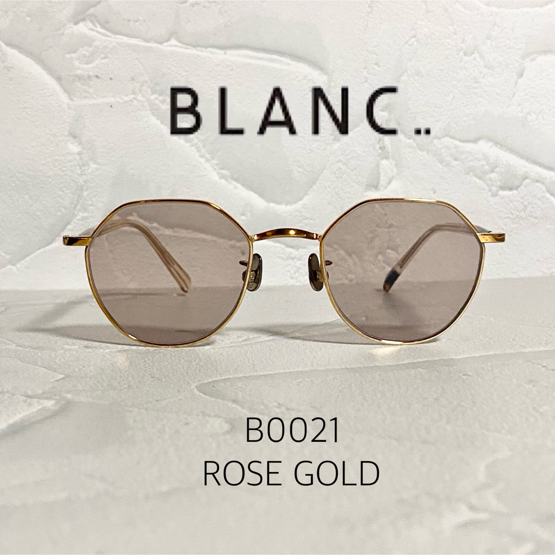 稀少】 BLANC.. B0021 ROSE GOLD ケース付き 稀少】 BLANC.. B0021 ROSE GOLD ケース付き