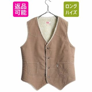 Levi's - 【LEVI'S】USA製 ワッペン刺繍 デニムベスト A-3125の Levi's - 【LEVI'S】USA製 ワッペン刺繍 デニムベスト A-3125の
