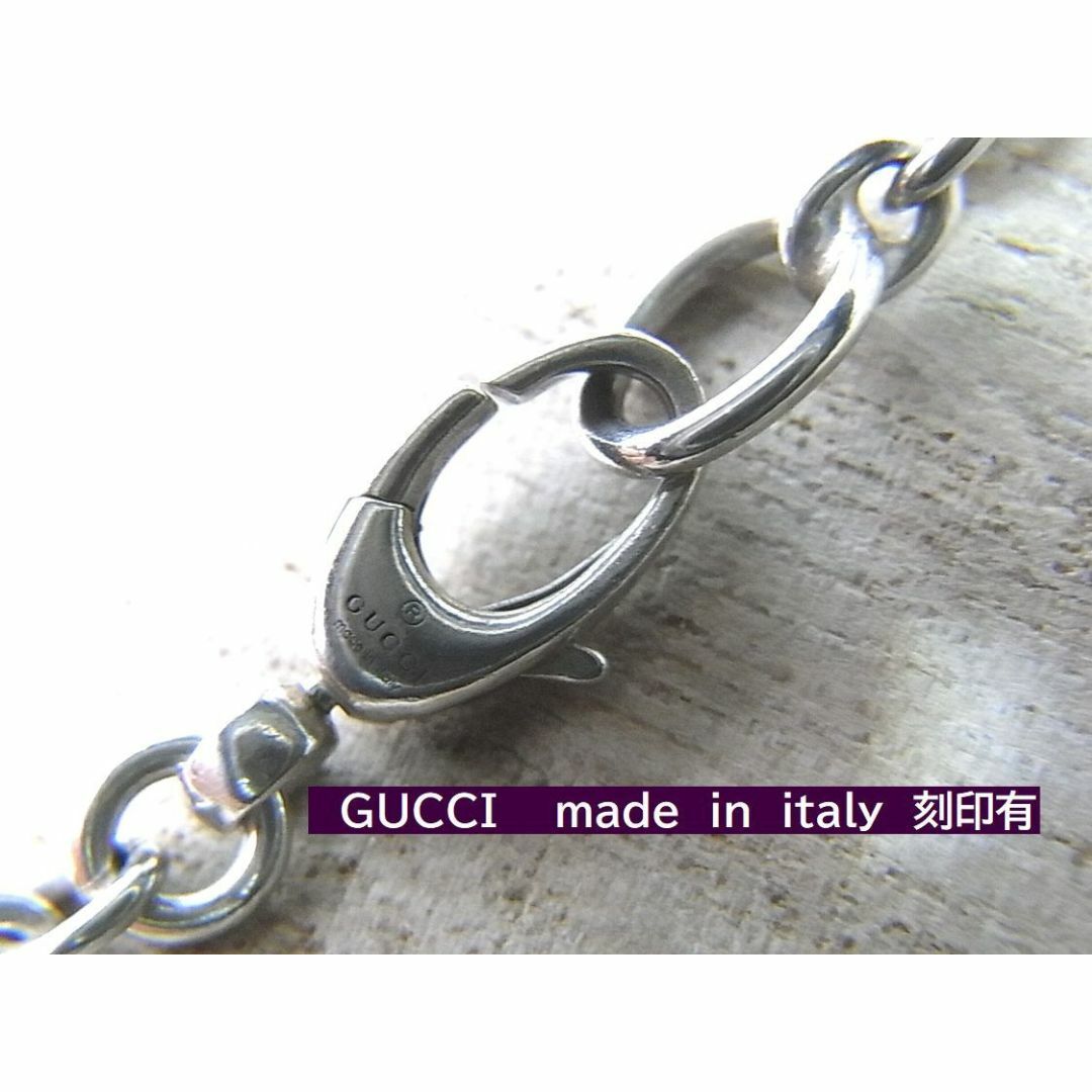 GUCCI - ◎正規美品 GUCCI グッチ GG シルバー925 ネックレス GUCCI - ◎正規美品 GUCCI グッチ GG シルバー925 ネックレス