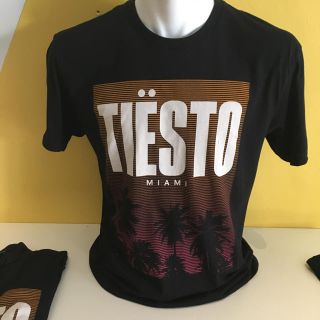 Miami 限定Tiesto公式ショップ限定TシャツUMF 黒 メンズM(Tシャツ/カットソー(半袖/袖なし))