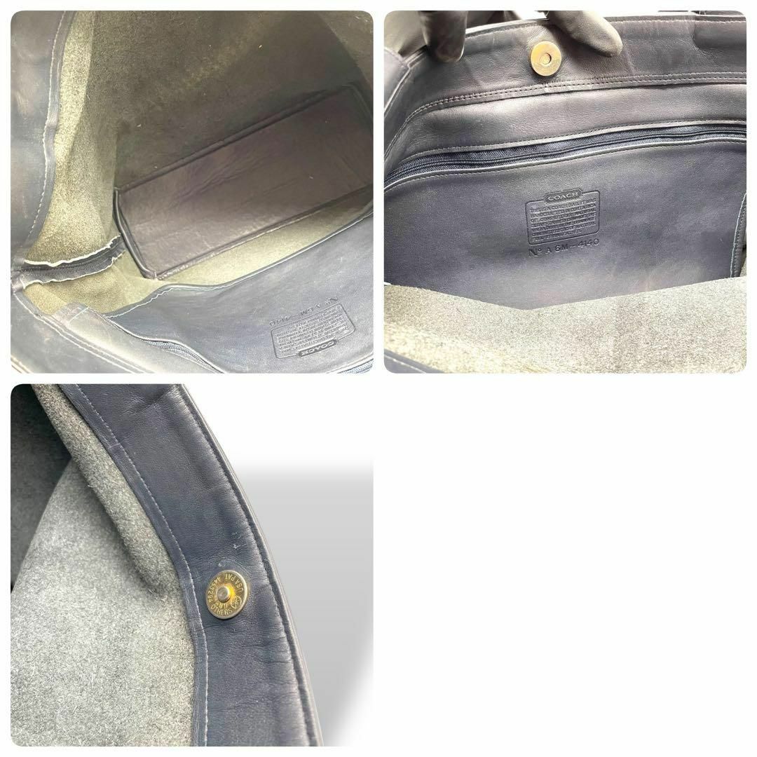 美品】COACH オールドコーチ トートバッグ ゴールド金具 A4可 レザー 美品】COACH オールドコーチ トートバッグ ゴールド金具 A4可 レザー