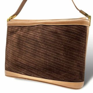 ヘルノ(HERNO)のヘルノ　トートバッグ　ワンハンドル　ブラウン　ゴールド金具　0555(トートバッグ)