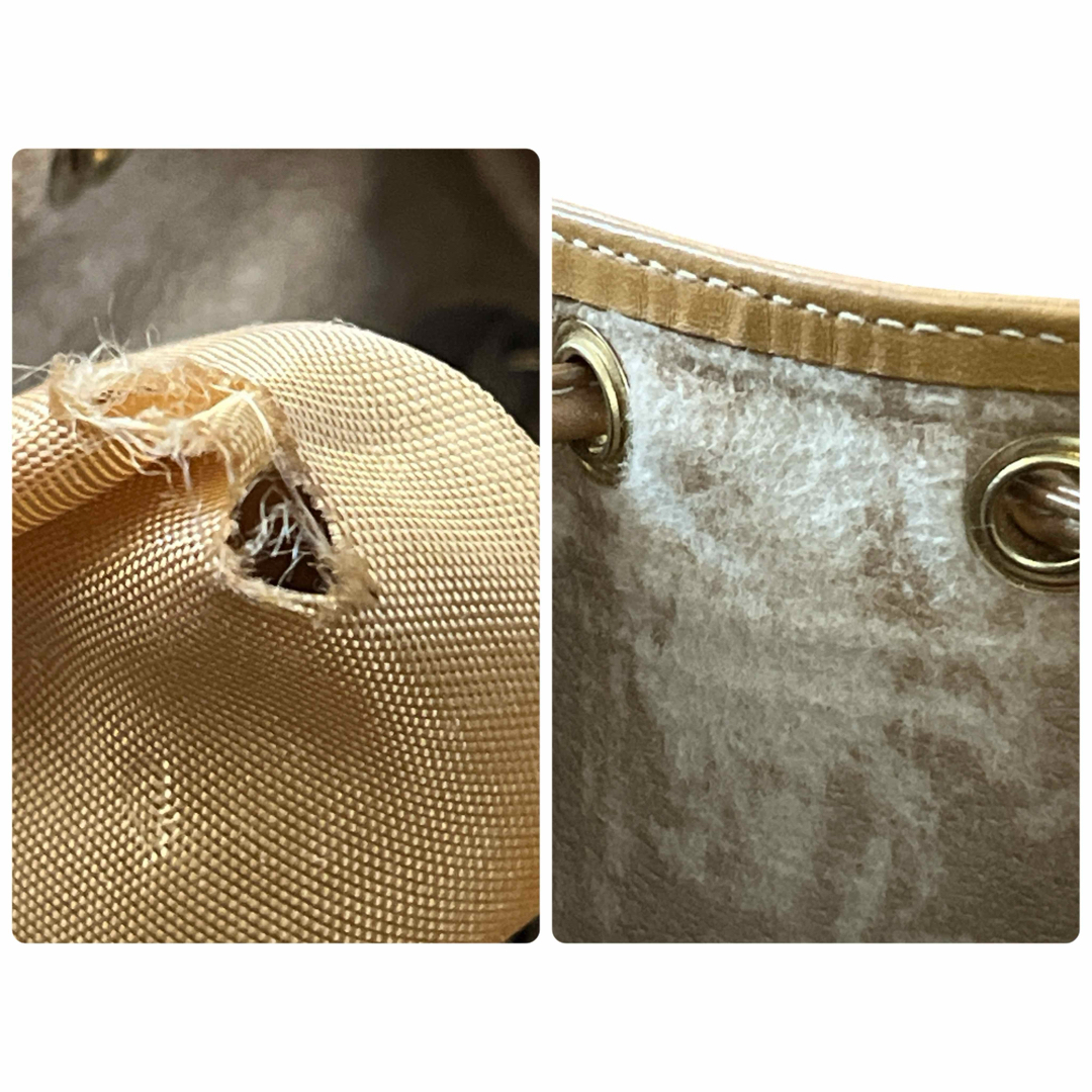 GUCCI - オールドグッチ ショルダーバッグ 巾着 マイクロGG GUCCI - オールドグッチ ショルダーバッグ 巾着 マイクロGG