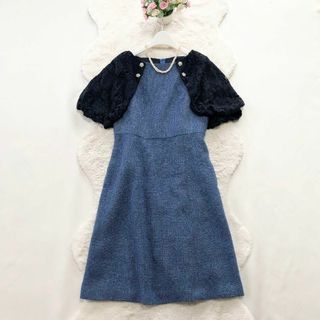 TOCCA(ワンピース ・ ブルー・ネイビー/青色系)のフリマ TOCCA(ワンピース ・ ブルー・ネイビー/青色系)のフリマ