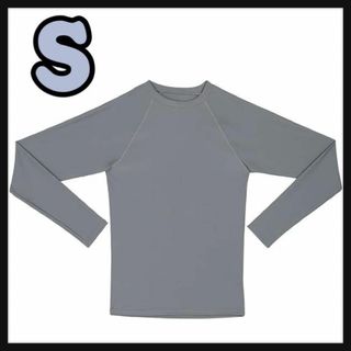 ラッシュガード メンズ 長袖 トレーニングウェア Sサイズ(Tシャツ/カットソー(七分/長袖))