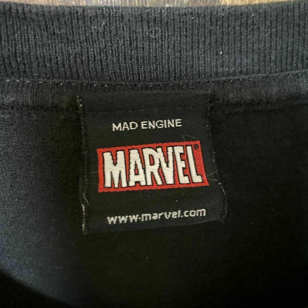 MARVEL(マーベル)のウルバリン M キャラT マーベル ブラック メンズ USA古着 半袖 Tシャツ メンズのトップス(Tシャツ/カットソー(半袖/袖なし))の商品写真