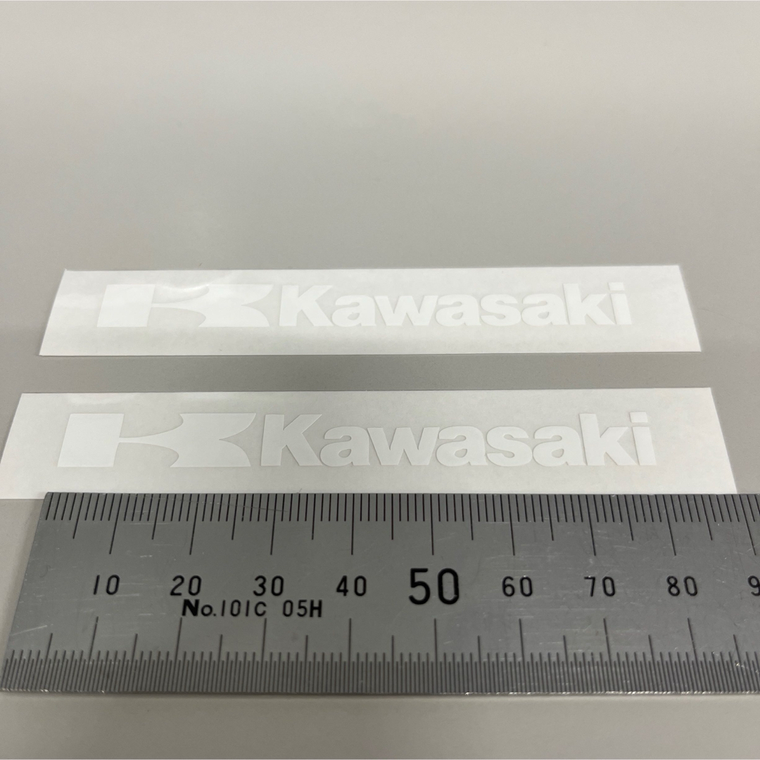 フライングK Kawasaki カワサキ 川崎重工 ステッカー バイク ジェット 自動車/バイクのバイク(ステッカー)の商品写真