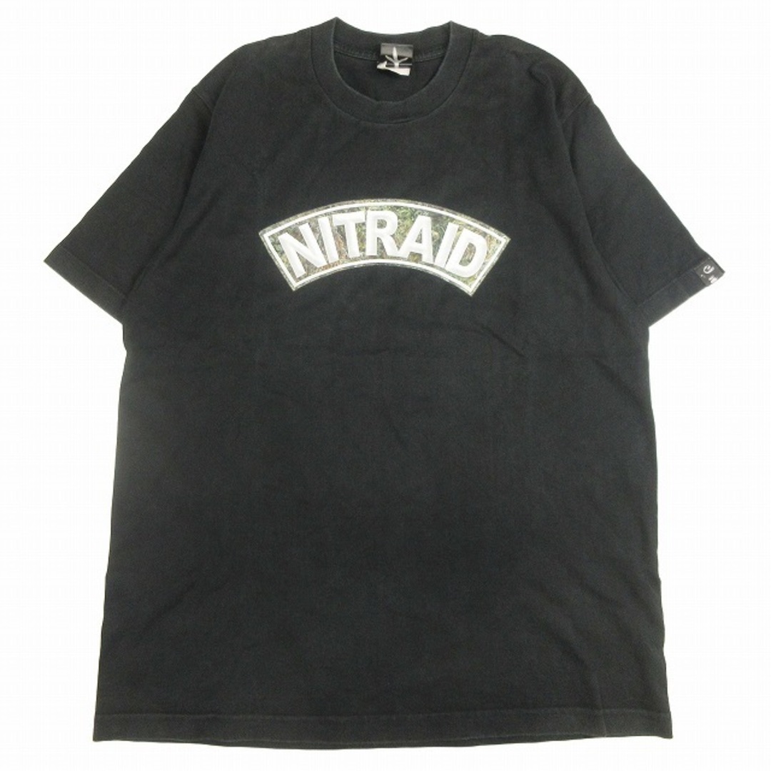 nitraid - ナイトレイド NITRAID ロゴ プリント Tシャツ 半袖 nitraid - ナイトレイド NITRAID ロゴ プリント Tシャツ 半袖
