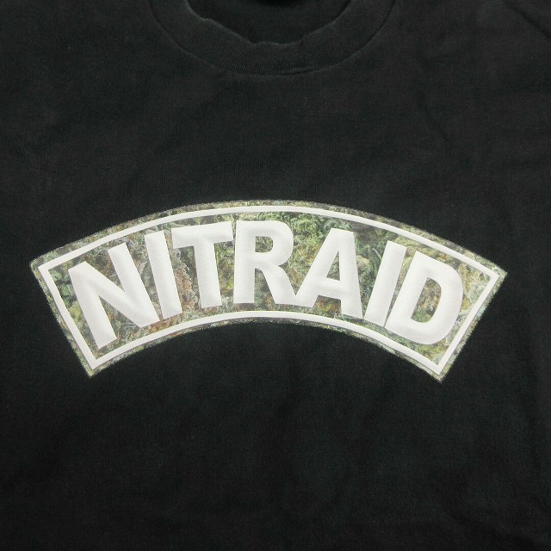 nitraid - ナイトレイド NITRAID ロゴ プリント Tシャツ 半袖 nitraid - ナイトレイド NITRAID ロゴ プリント Tシャツ 半袖