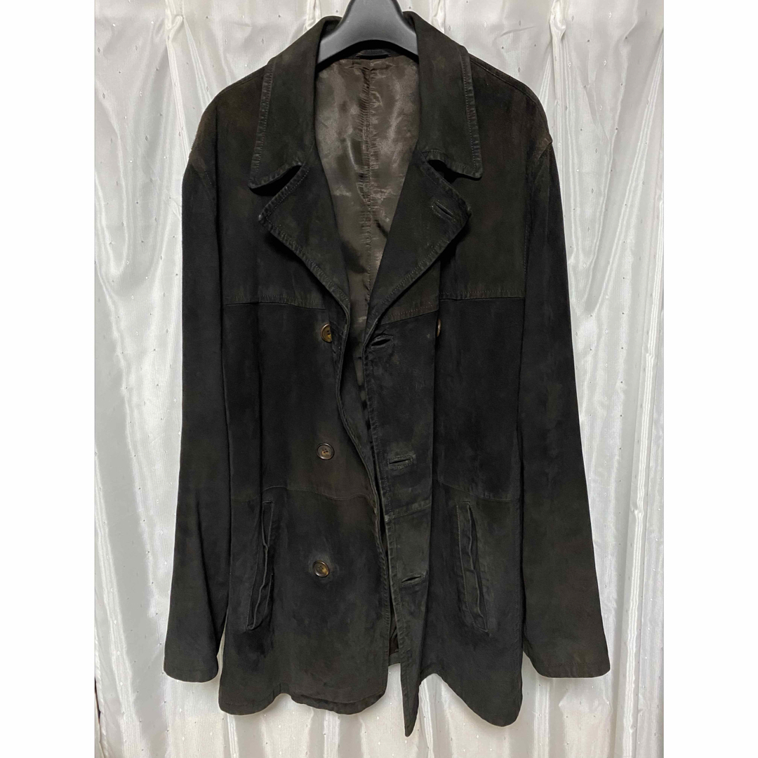 PRADA - PRADA 1999FW スウェードレザーコートの通販 by 's shop PRADA - PRADA 1999FW スウェードレザーコートの通販 by 's shop