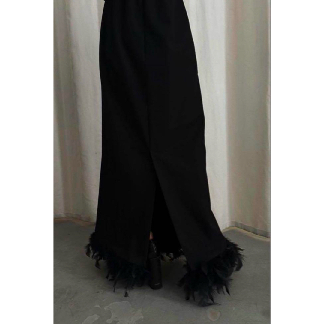 Ameri VINTAGE - 【2WAY LADY LIKE FEATHER DRESS】 アメリ Ameri VINTAGE - 【2WAY LADY LIKE FEATHER DRESS】 アメリ