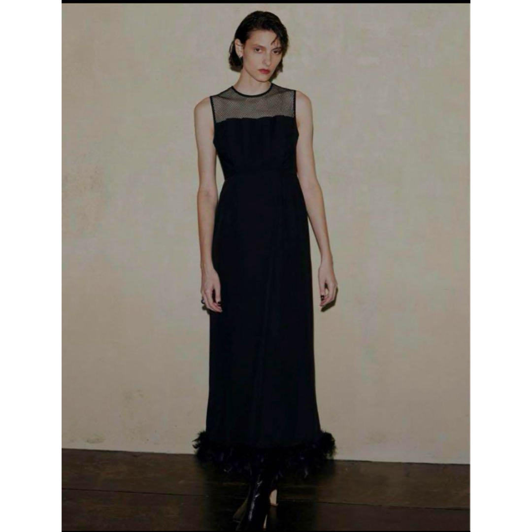 Ameri VINTAGE - 【2WAY LADY LIKE FEATHER DRESS】 アメリ Ameri VINTAGE - 【2WAY LADY LIKE FEATHER DRESS】 アメリ