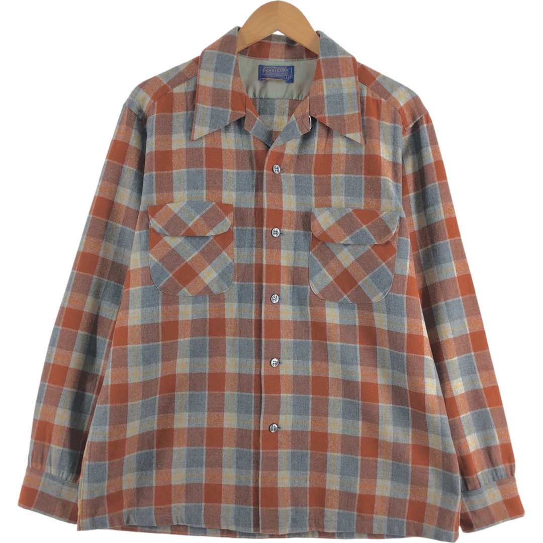 古着 70年代 ペンドルトン PENDLETON ボードシャツ チェック柄 古着 70年代 ペンドルトン PENDLETON ボードシャツ チェック柄
