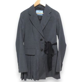 PRADA - 美品 プラダ ストレッチ ウエストベルト シングル 1B PRADA - 美品 プラダ ストレッチ ウエストベルト シングル 1B
