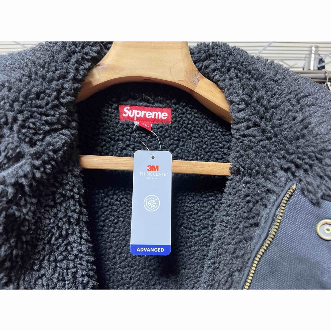 Supreme - Faux Shearling Lined Bomber Jacket Blackの通販 by Supreme - Faux Shearling Lined Bomber Jacket Blackの通販 by