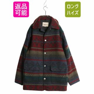 WOOLRICH - WOOLRICH カバーオール ダックジャケット 襟レザーの WOOLRICH - WOOLRICH カバーオール ダックジャケット 襟レザーの