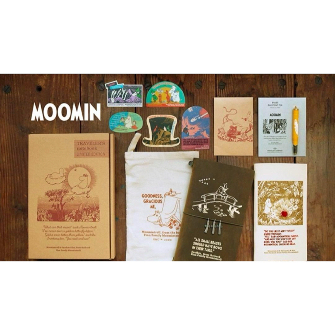 TRAVELER´S COMPANY トラベラーズノートセット ムーミン一家 TRAVELER´S COMPANY トラベラーズノートセット ムーミン一家
