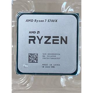 エーエムディー(AMD)のAMD Ryzen 7 5700X バルクパッケージ品(PCパーツ)