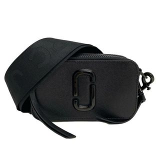 マークジェイコブス(MARC JACOBS)のMARC JACOBS(マークジェイコブス) ショルダーバッグ美品  ザ スナップショット M0014867 黒 ストラップ着脱可 レザー(ショルダーバッグ)