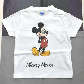 ミッキー Tシャツ 90 半袖 キッズ ベビー 新品 子供服✴GDC A590