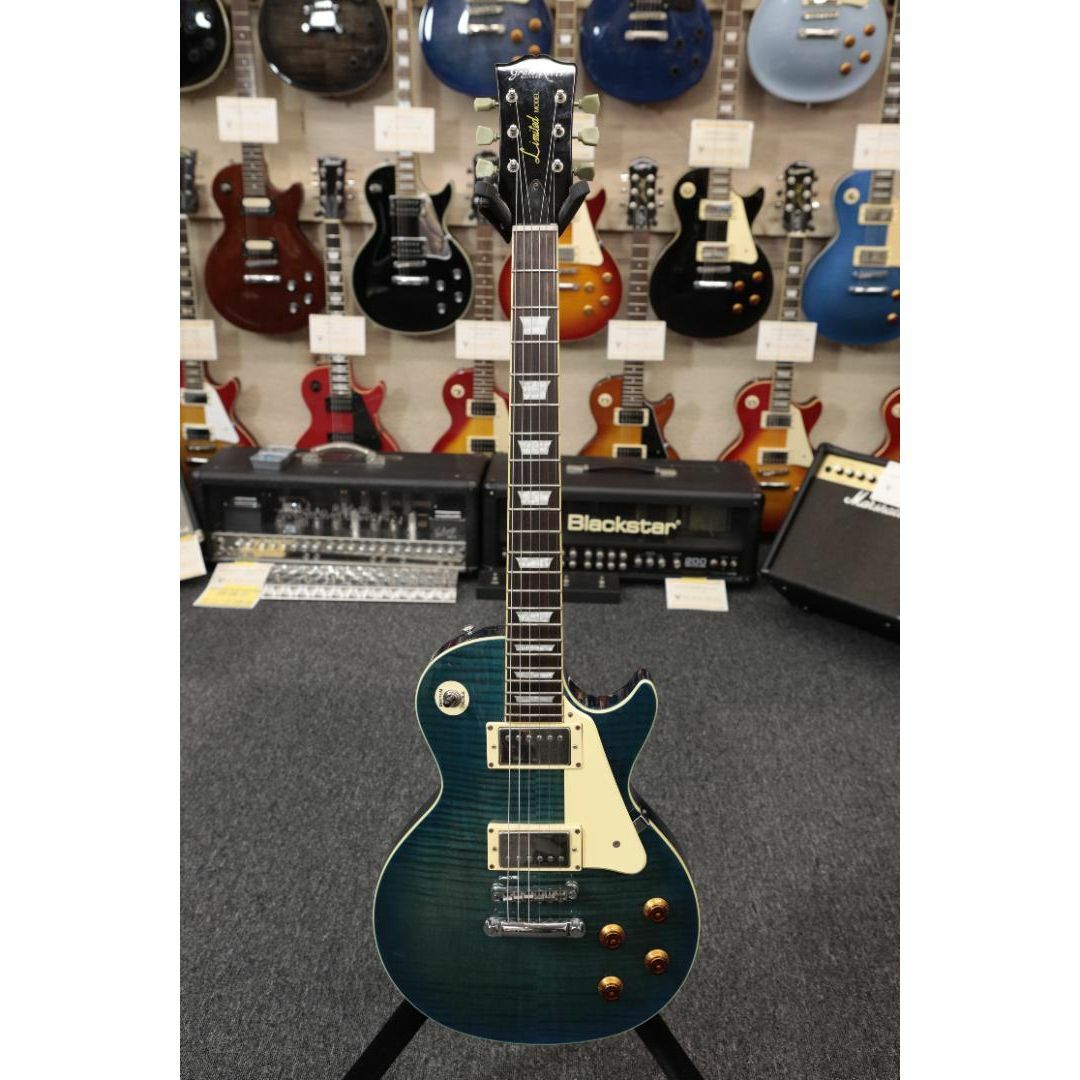 9537】 Grass Roots レスポールタイプ 青 グラスルーツ 9537】 Grass Roots レスポールタイプ 青 グラスルーツ