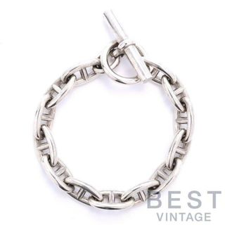エルメス(HERMES)のエルメス 【HERMES】 シェーヌダンクル グランモデル 13コマ - ユニセックス シルバー シルバー925 CHAINE D’ANCRE BRACELET GM 13PIECES SILVER SV925 【中古】 (その他)