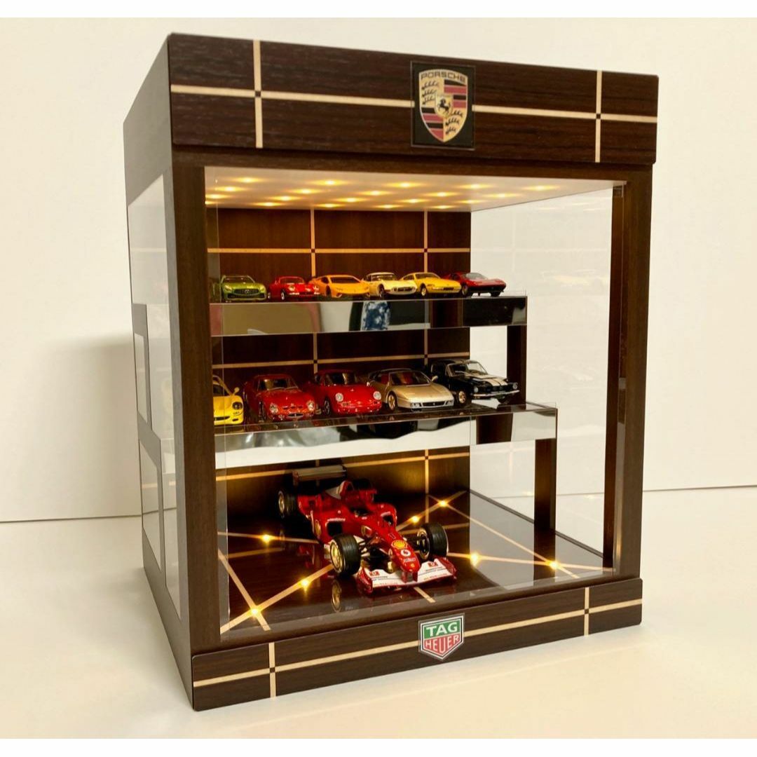 1/18〜1/64・3段ひな壇・3層式ディスプレーBOX4 / ネオジオラマ