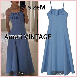 Ameri VINTAGE(ワンピース ・ ブルー・ネイビー/青色系)の Ameri VINTAGE(ワンピース ・ ブルー・ネイビー/青色系)の