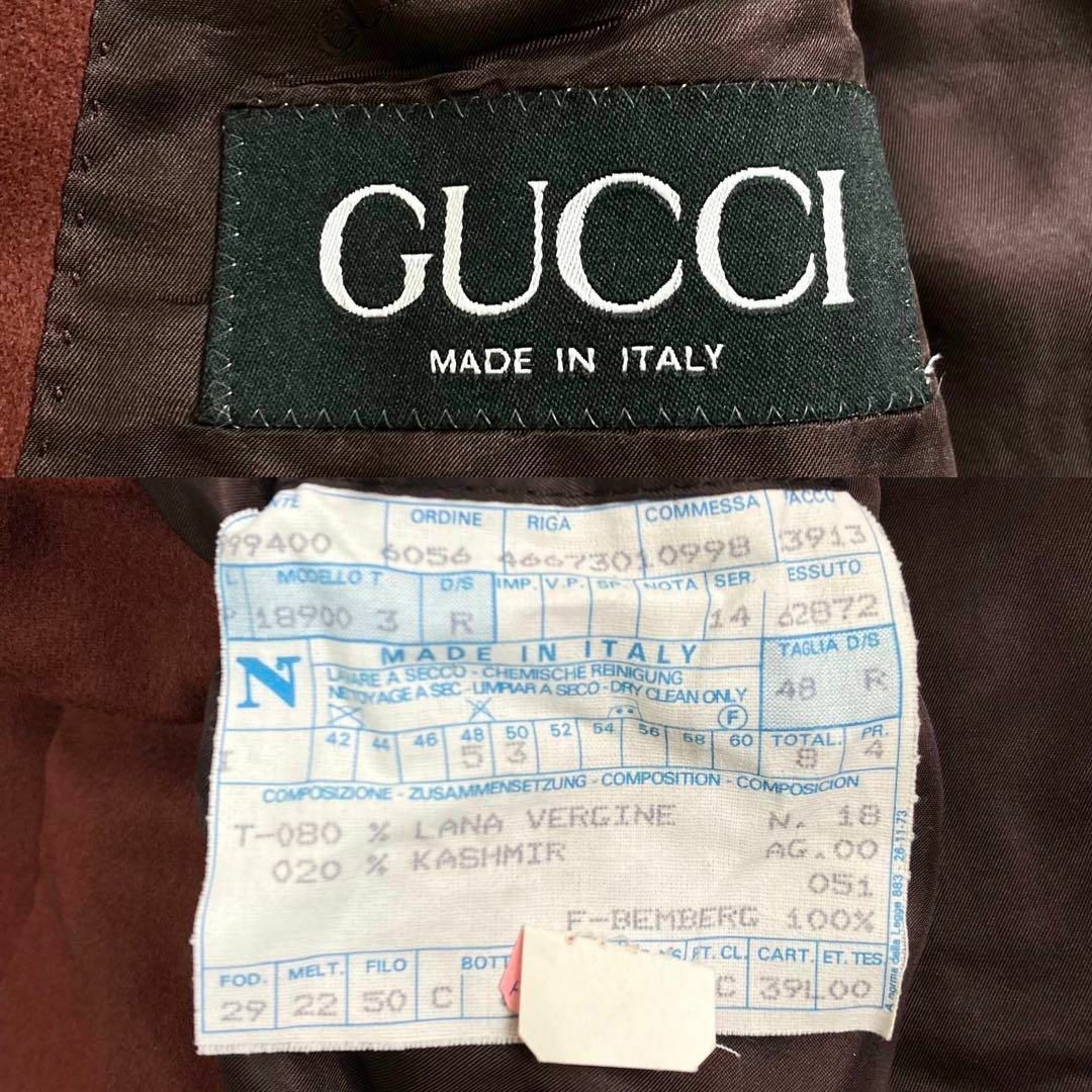GUCCI - 美品 カシミヤ⭐️グッチ トムフォード期 テーラード GUCCI - 美品 カシミヤ⭐️グッチ トムフォード期 テーラード