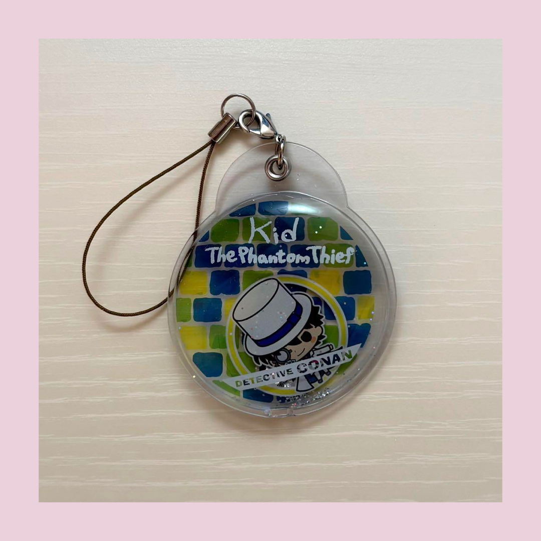 名探偵コナン(メイタンテイコナン)の名探偵コナン ウォーターインコレクション ストラップ 怪盗キッド エンタメ/ホビーのアニメグッズ(ストラップ)の商品写真
