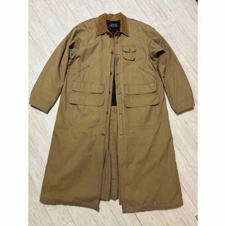 RRL - 新品*RRL*ヘリンボーンプリント ロングコート*S* レイン RRL - 新品*RRL*ヘリンボーンプリント ロングコート*S* レイン