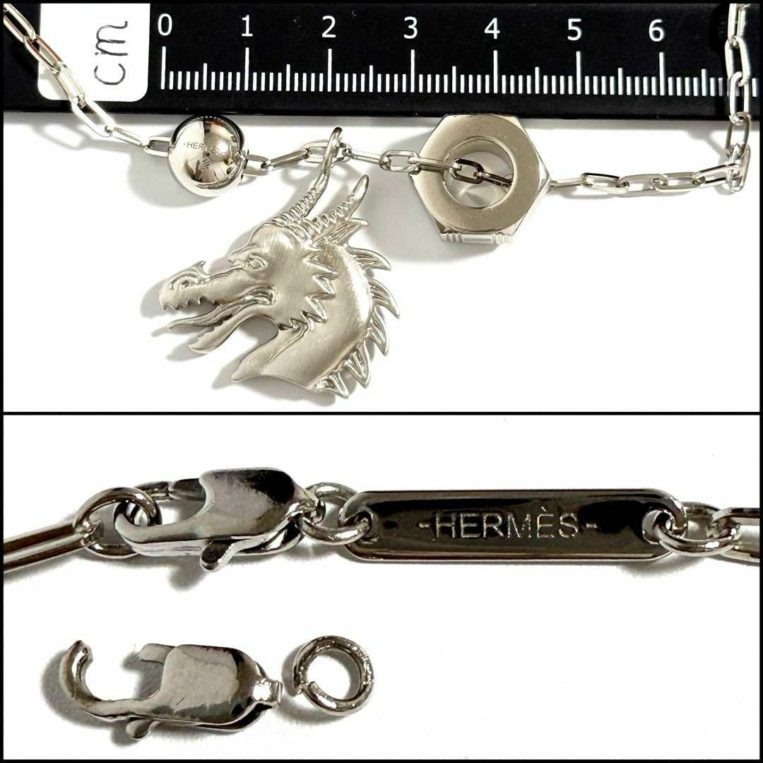 HERMES - 【訳あり美品】エルメス メンズ タリスマン ペンダント HERMES - 【訳あり美品】エルメス メンズ タリスマン ペンダント