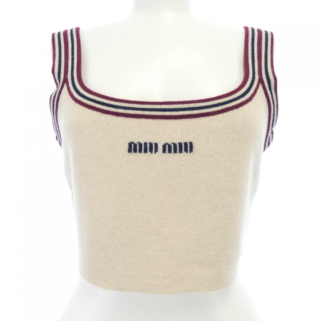 ミュウミュウ MIU MIU タンクトップ ミュウミュウ MIU MIU タンクトップ